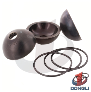 Cylinder Packing Kit for FMC Bean L1122/R660D/R660E-Hemisphere Style Neoprene